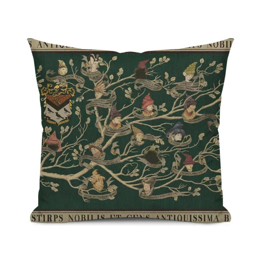 MinaLima Inspired Harry Potter Black Family Tree Tapestry Cushion Cover