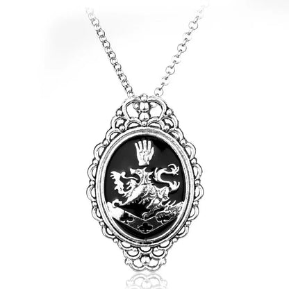 Twilight Saga Rosalie Hale Lion Family Crest Pendant Necklace - 80d3e6-0e.myshopify.com - -  