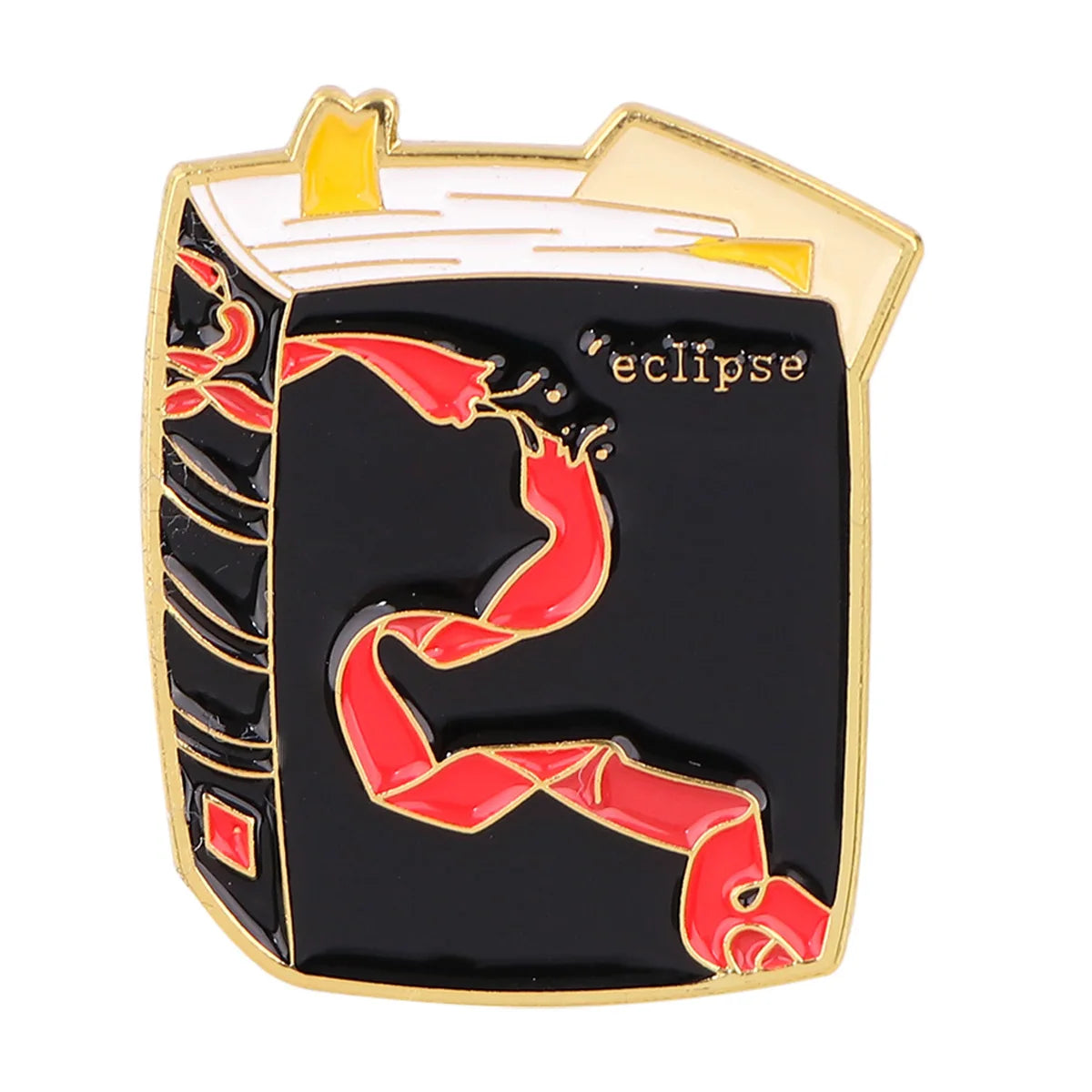 The Twilight Saga Stephenie Meyer Book Series Enamel Brooch Pins - Lovez Aqua© - 