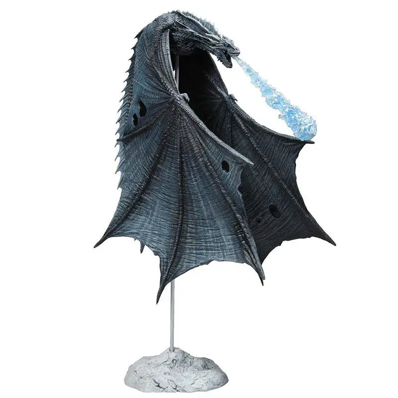 Game of Thrones Night King's Dragon Viserion Blue Fire Miniature Figurine