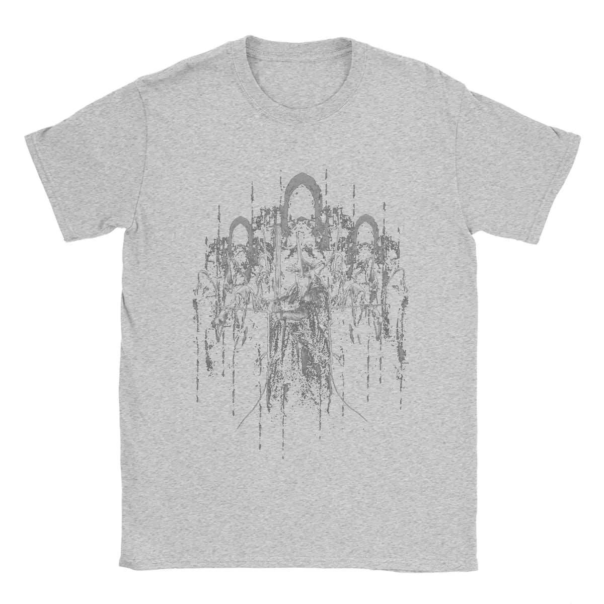 Lord of the Rings Gothic Mordor Suaron & The Nazgûl (Ringwraiths) Men's T-Shirt - 80d3e6-0e.myshopify.com - Gray / Small -  Gray