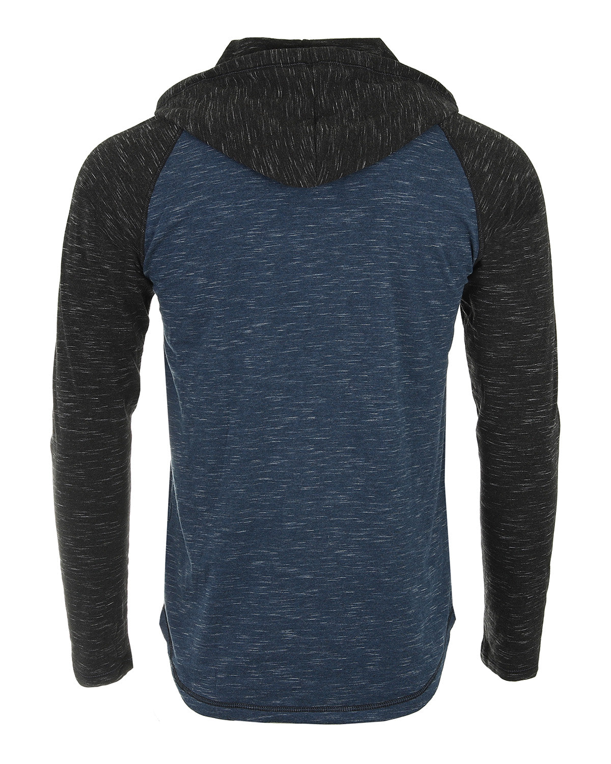 Men's Athletic Pullover Henley Hoodie With Raglan Long Sleeves - Lovez Aqua© - Klaus Mickelson, men's clothing, the vampire diaries, tv series, tvd