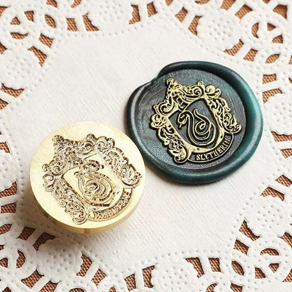 Harry Potter Hogwarts Houses & Book Elements Letter Wax Seal Stamp - 80d3e6-0e.myshopify.com - Slytherin 02 -  Slytherin 02