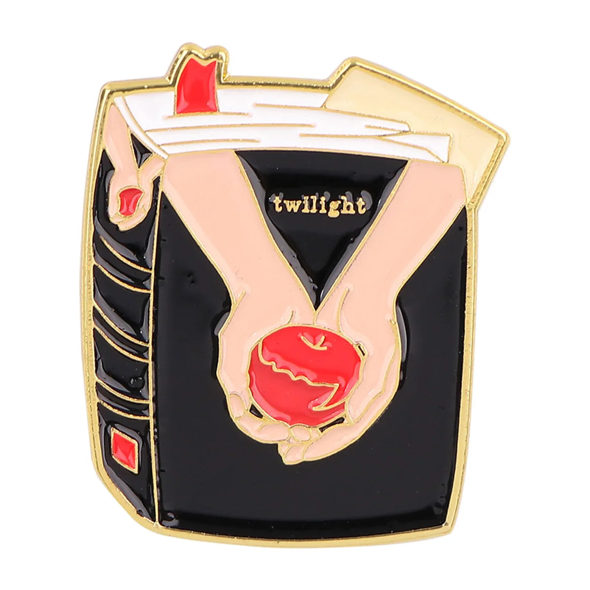 The Twilight Saga Stephenie Meyer Book Series Enamel Brooch Pins - Lovez Aqua© - 