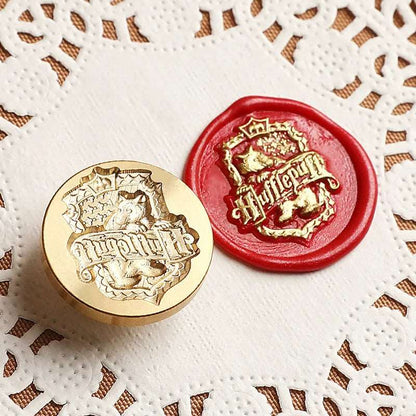 Harry Potter Hogwarts Houses & Book Elements Letter Wax Seal Stamp - 80d3e6-0e.myshopify.com - 3D Hufflepuff -  3D Hufflepuff