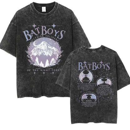 The Bat Boys Rhysand, Azriel & Cassian ACOTAR Wingspan Distressed Unisex T-Shirt - 80d3e6-0e.myshopify.com - 9 / XXL -  9