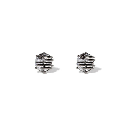 Disney's Star Wars Black & Silver Dark Side Villain's Women's Stud Earrings