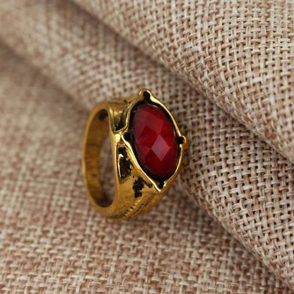 Lord of the Rings Narya Ruby & Gold The Ring of Fire - 80d3e6-0e.myshopify.com - -  