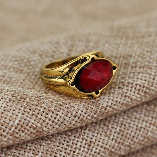 Lord of the Rings Narya Ruby & Gold The Ring of Fire