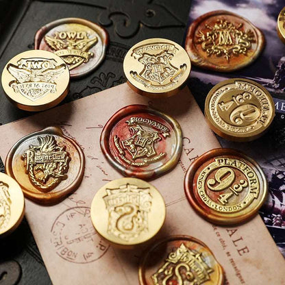 Harry Potter Hogwarts Houses & Book Elements Letter Wax Seal Stamp - 80d3e6-0e.myshopify.com - -  