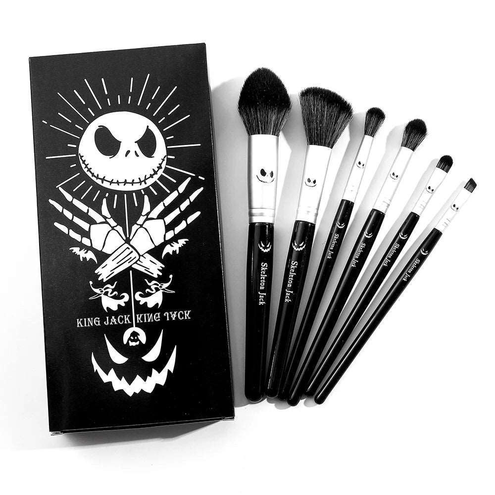 Disney's The Nightmare Before Christmas Women's Makeup Brush Set (6 Pieces)