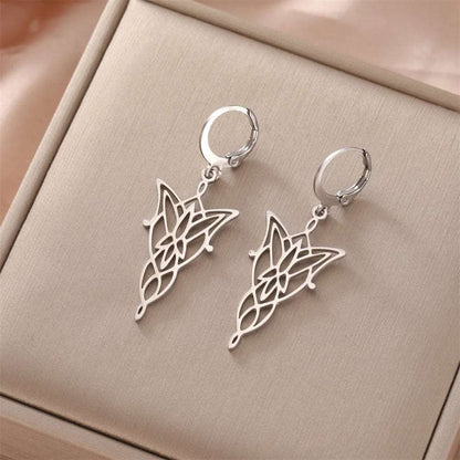 Lord of the Rings Lady Arwen Evenstar Pendant Women's Dangle Charm Earrings - 80d3e6-0e.myshopify.com - -  