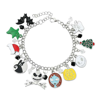 Disney's The Nightmare Before Christmas Character Charm Pendant Bracelet - 80d3e6-0e.myshopify.com - 2 -  2