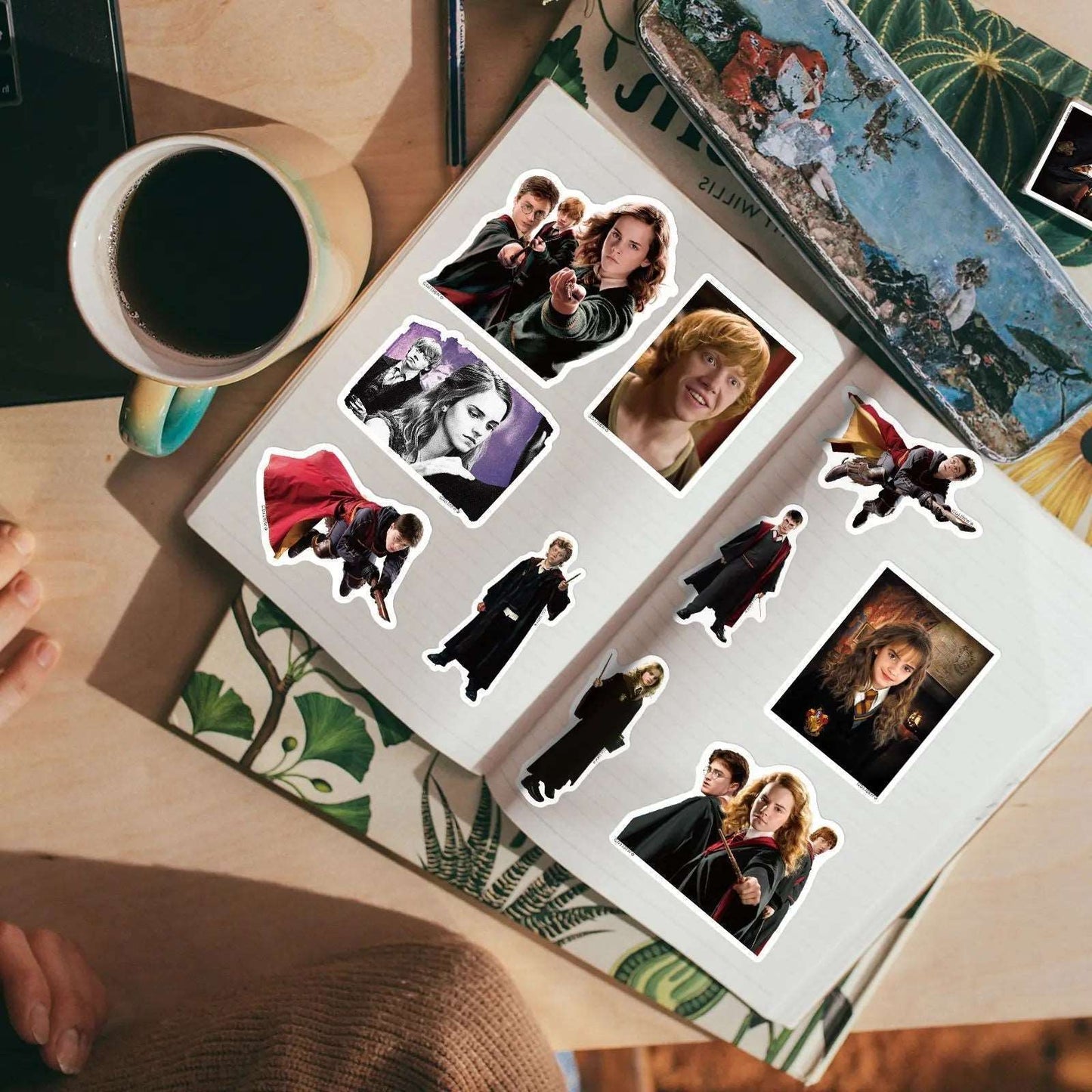 Harry Potter Movie Characters Sticker Collection (50 Pieces)