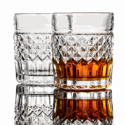 The Privilege Collection Prestige Crystal Whiskey Glasses Gift Set (4 Pack)