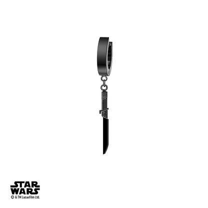 Disney's Star Wars™ The Mandalorian™ Darksaber Stainless Steel Hoop Earring