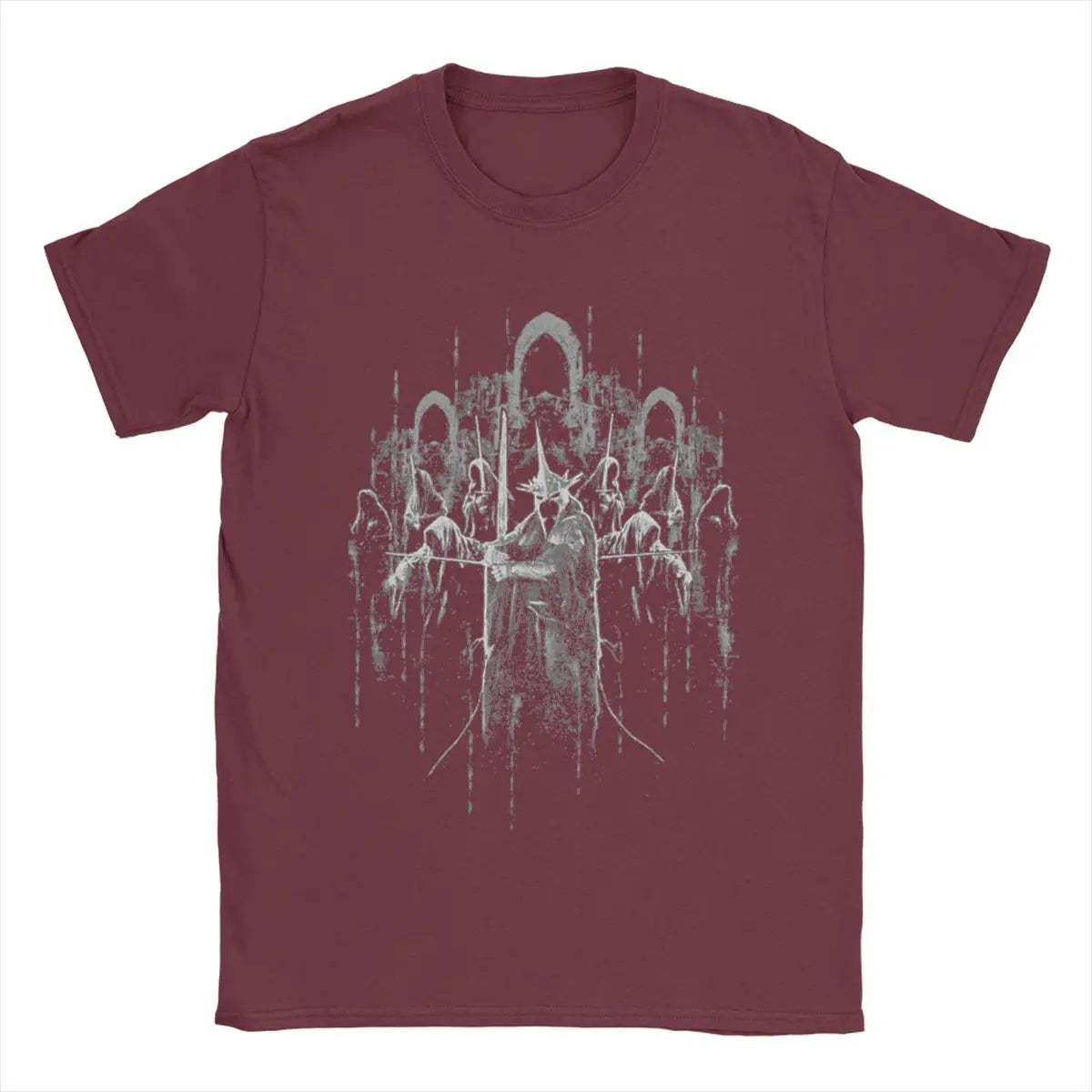 Lord of the Rings Gothic Mordor Suaron & The Nazgûl (Ringwraiths) Men's T-Shirt