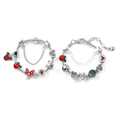 Disney's Mickey & Minnie Mouse DIY Beaded Jewelry Set Christmas Advent Calendar - Lovez Aqua© - 