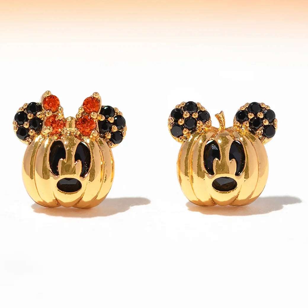 Disney's Mickey & Minnie Mouse & Friends Zircon Halloween Stud Earrings - 80d3e6-0e.myshopify.com - -  