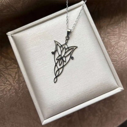 Lord of the Rings Princess Arwen Delicate Twilight Star Women's Pendant Necklace - 80d3e6-0e.myshopify.com - -  