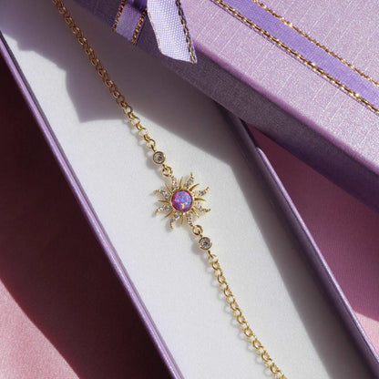 Disney's Tangled Rapunzel Golden Sun Women's Necklace, Earrings or Ring - 80d3e6-0e.myshopify.com - Bracelet - Gold -  Bracelet - Gold