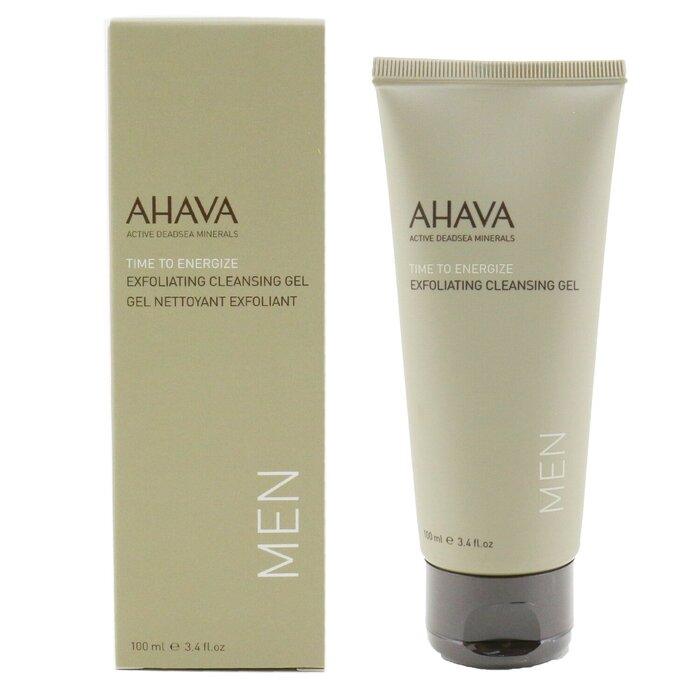 Ahava Time to Energize Men's Exfoliating Cleansing Gel (100ml) - Lovez Aqua© - 