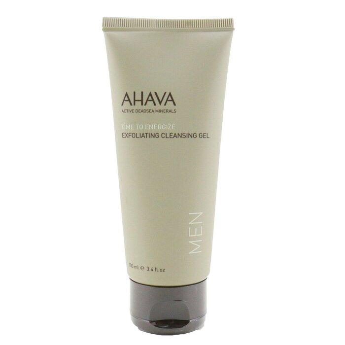 Ahava Time to Energize Men's Exfoliating Cleansing Gel (100ml) - Lovez Aqua© - 