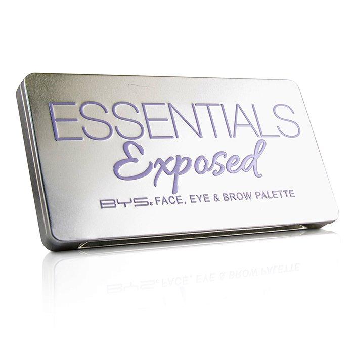 BYS Essentials Exposed Palette (Face, Eye & Brow, 1x Applicator) - 24g/0.8oz - Lovez Aqua© - 