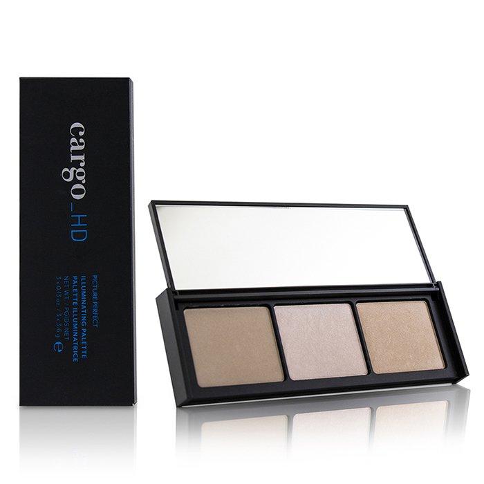 Cargo HD Picture Perfect Illuminating Powder Palette (3x3.6g/0.13oz) - Lovez Aqua© - 