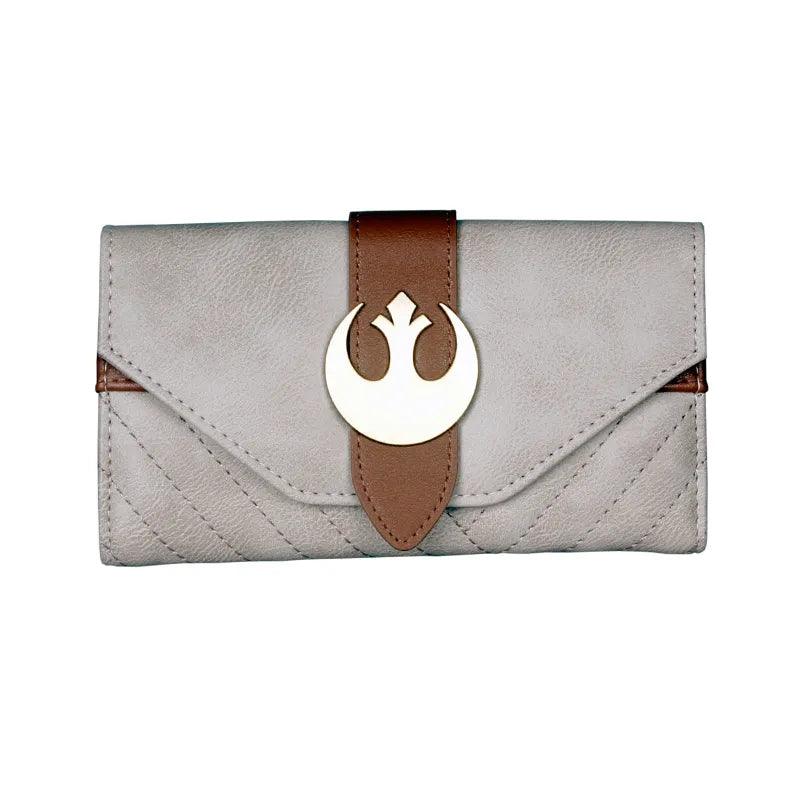 Disney's Star Wars Vintage PU Leather Wallet With Rogue One Rebels Symbol - Lovez Aqua© - 