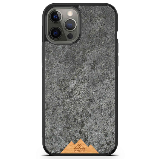 Gray Real Cut Natural Stone Protective Phone Case - Lovez Aqua© - 