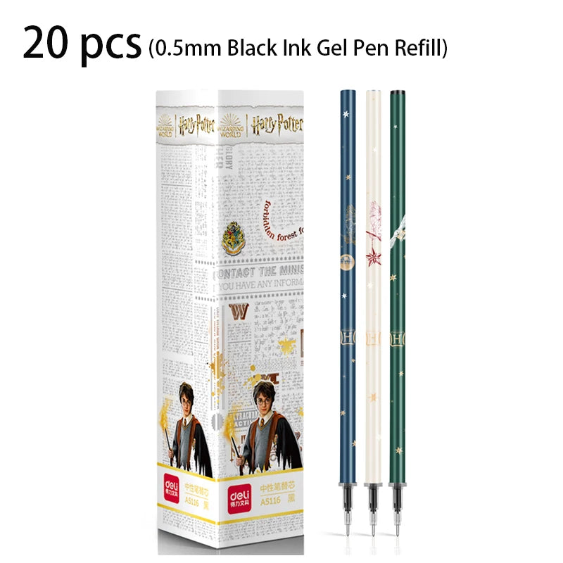 Harry Potter 0.5mm Black/Red Ink Gel Pen Refill - Lovez Aqua© - 