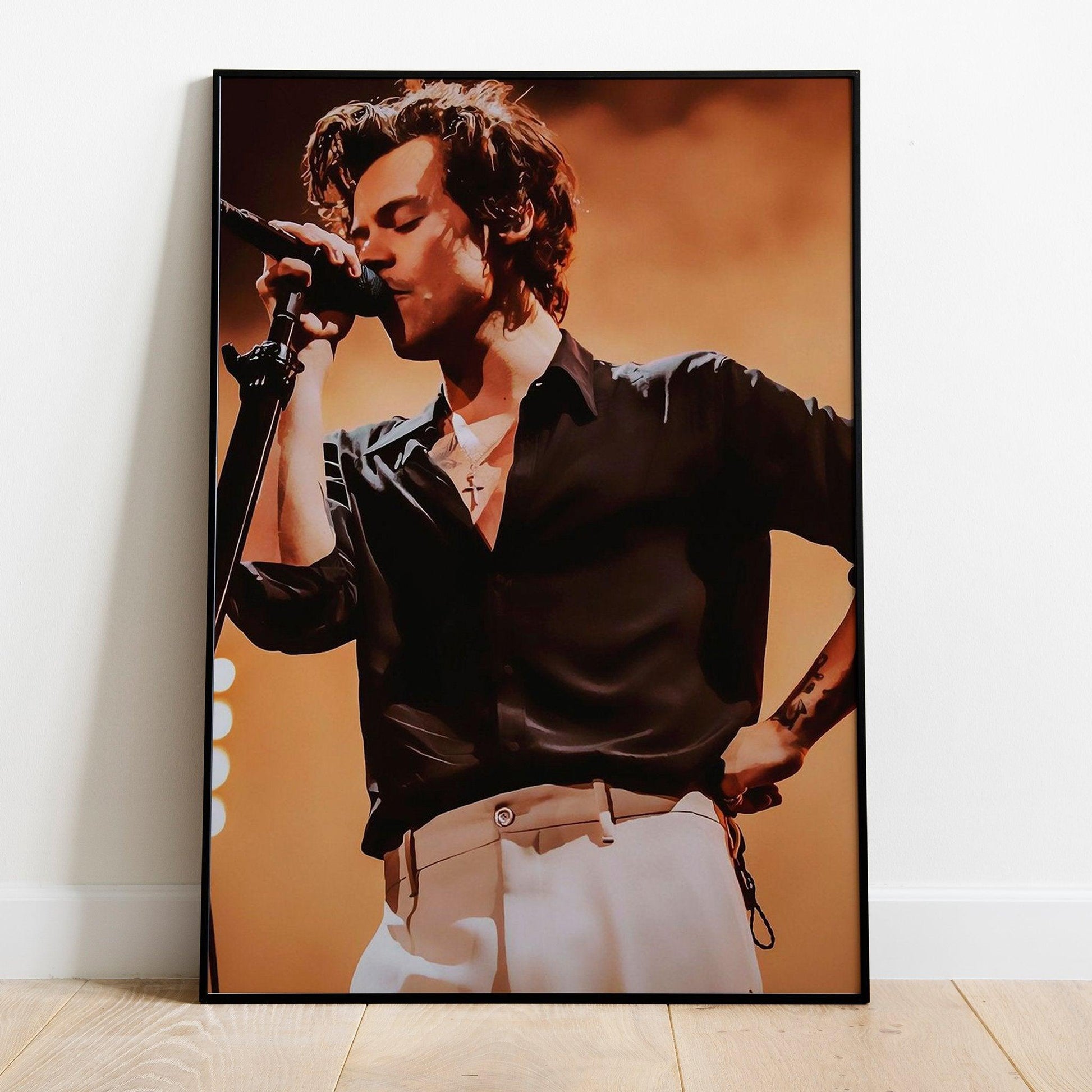 Harry Styles Concert Art Poster Print - Lovez Aqua© - 