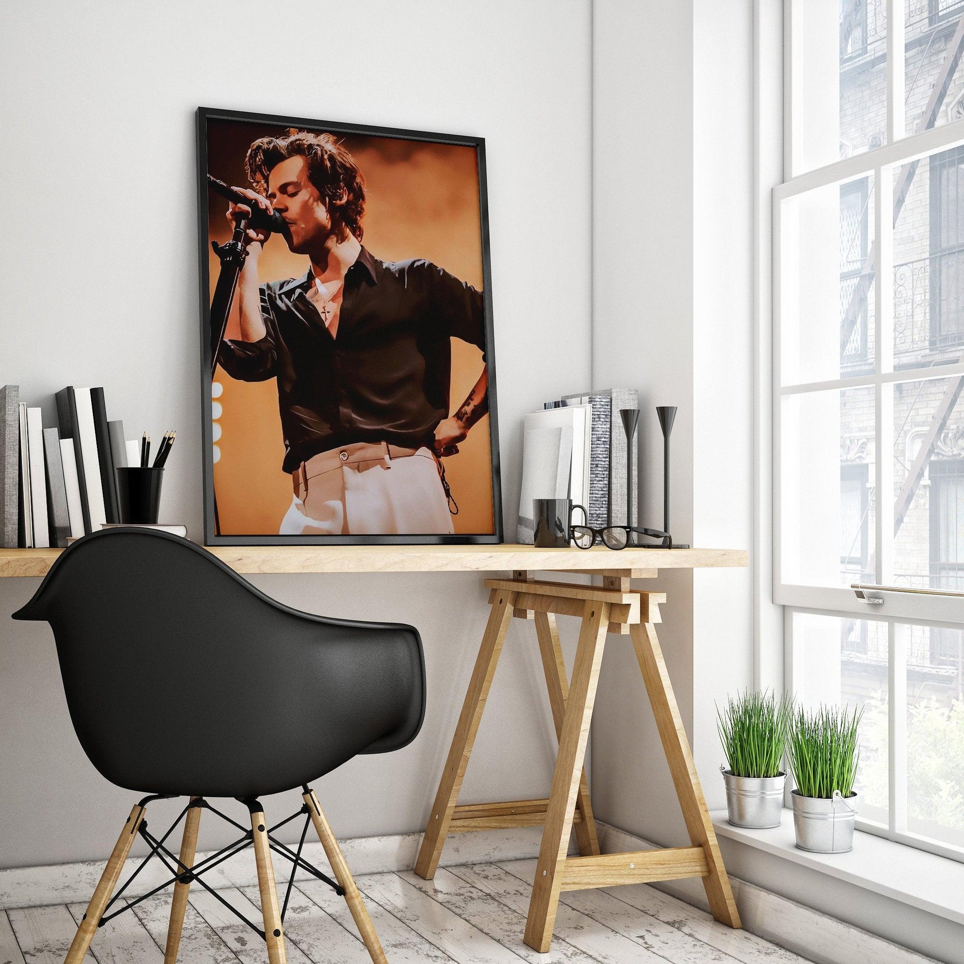 Harry Styles Concert Art Poster Print - Lovez Aqua© - 