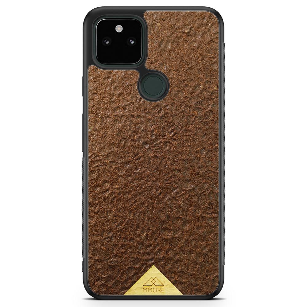 Organic Natural Crushed Coffee Beans Protective Phone Case - Lovez Aqua© - 