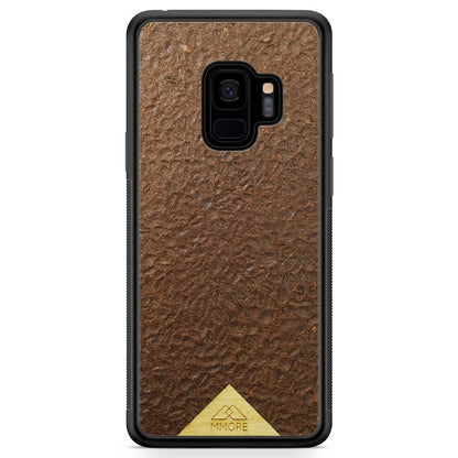 Organic Natural Crushed Coffee Beans Protective Phone Case - Lovez Aqua© - 