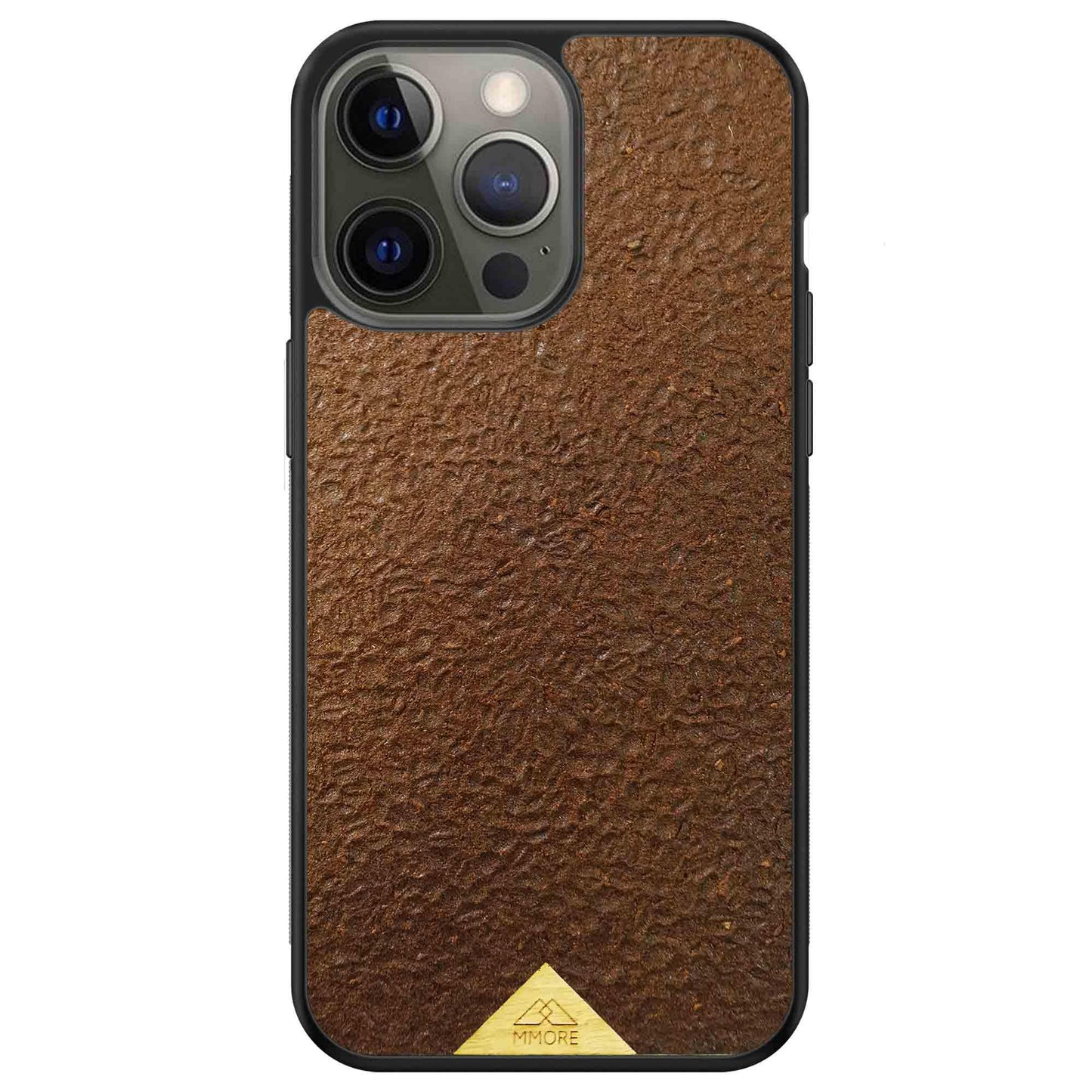 Organic Natural Crushed Coffee Beans Protective Phone Case - Lovez Aqua© - 