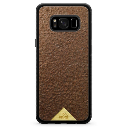 Organic Natural Crushed Coffee Beans Protective Phone Case - Lovez Aqua© - 