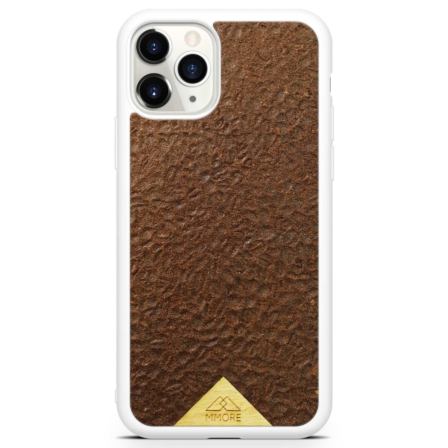 Organic Natural Crushed Coffee Beans Protective Phone Case - Lovez Aqua© - 