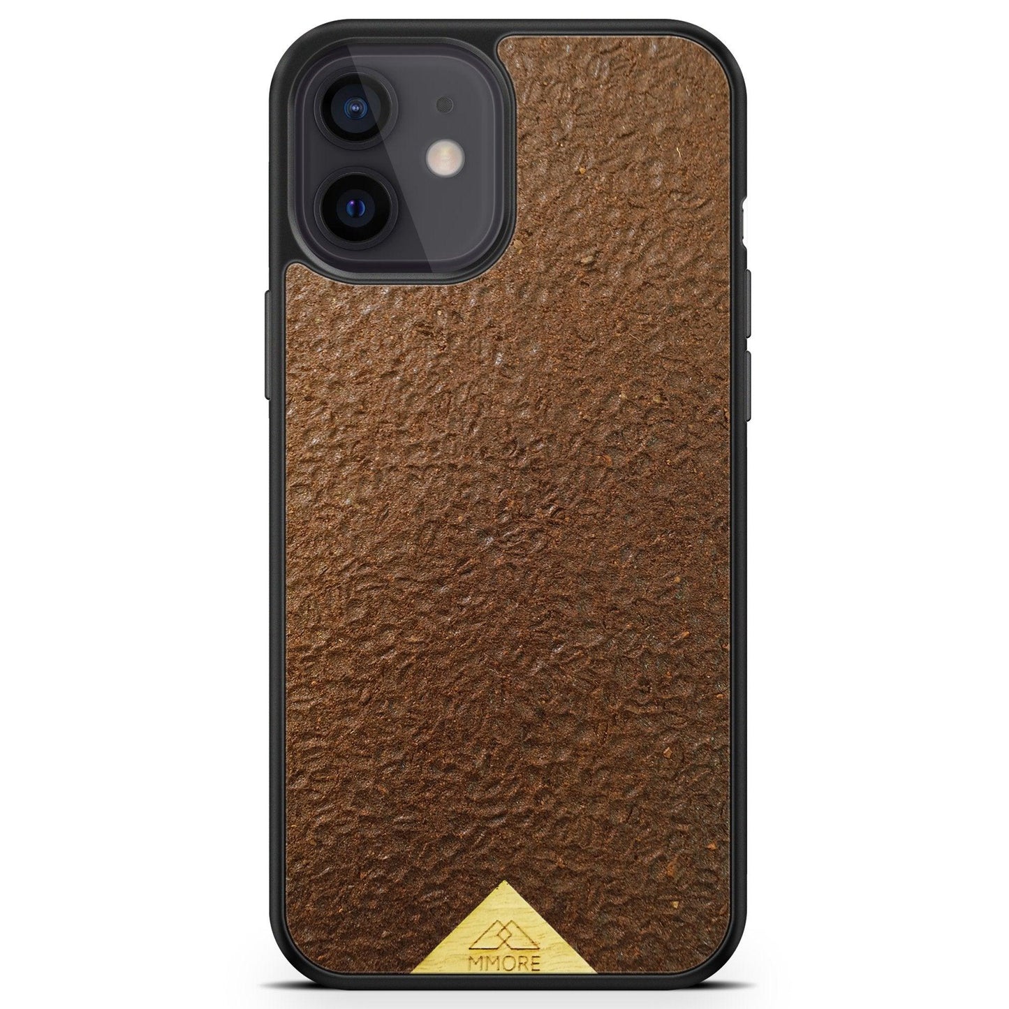 Organic Natural Crushed Coffee Beans Protective Phone Case - Lovez Aqua© - 