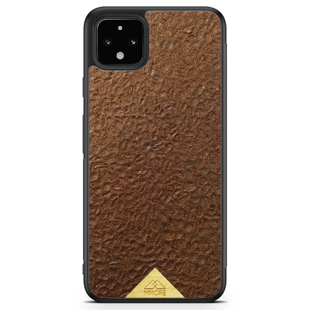 Organic Natural Crushed Coffee Beans Protective Phone Case - Lovez Aqua© - 