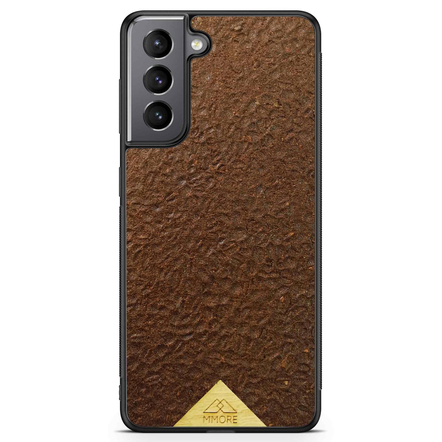 Organic Natural Crushed Coffee Beans Protective Phone Case - Lovez Aqua© - 