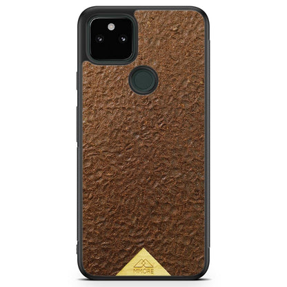 Organic Natural Crushed Coffee Beans Protective Phone Case - Lovez Aqua© - 