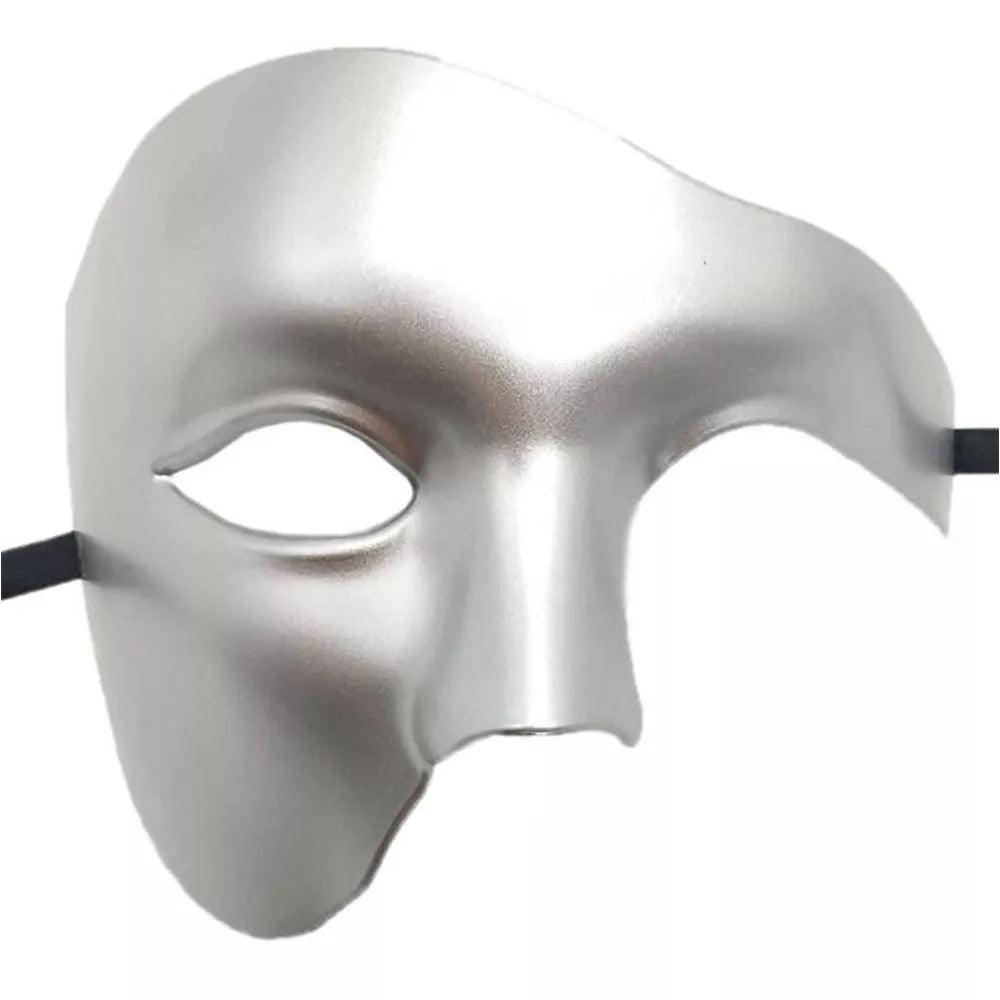 Phantom of the Opera Half Face Venetian Masquerade Mask - Lovez Aqua© - 