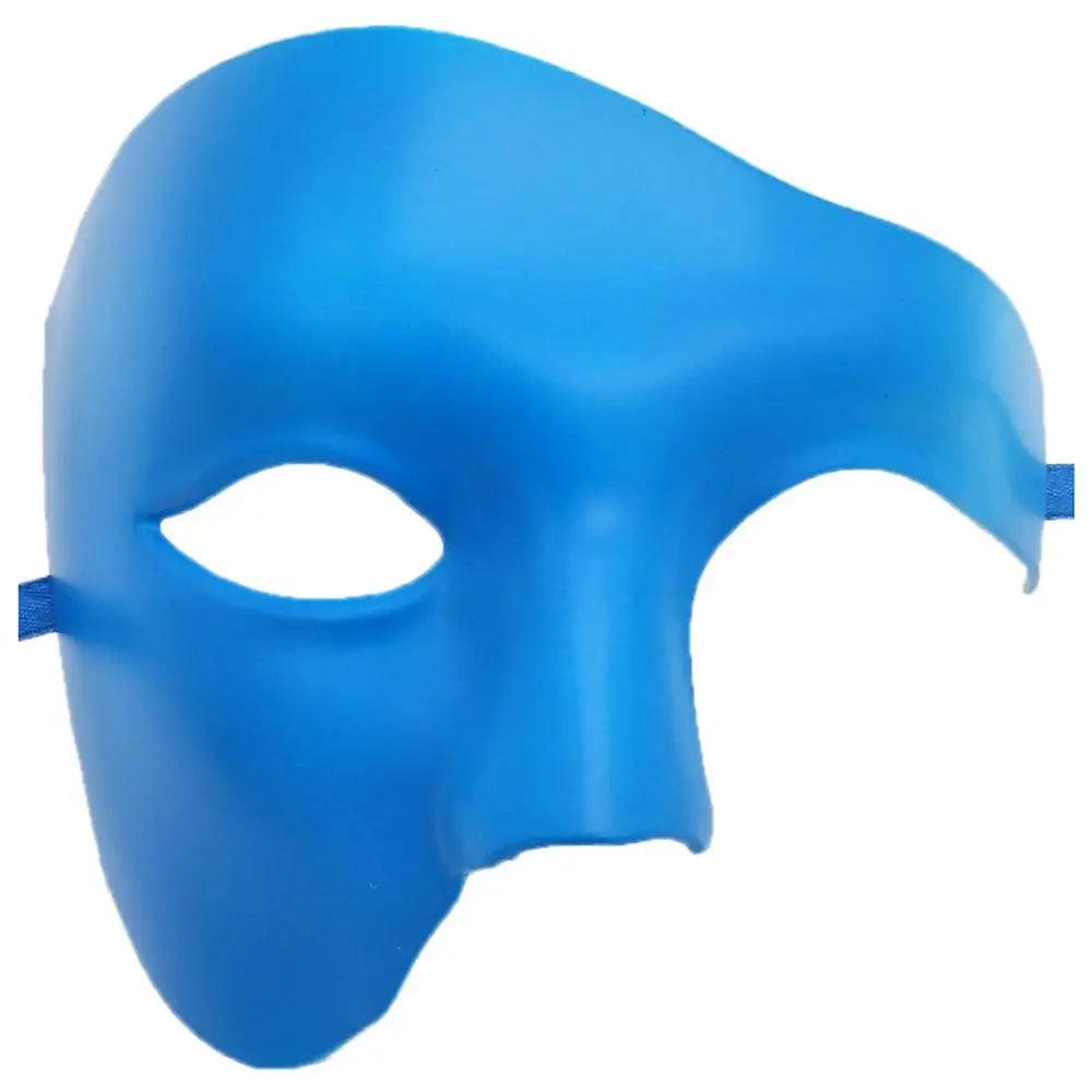 Phantom of the Opera Half Face Venetian Masquerade Mask - Lovez Aqua© - 