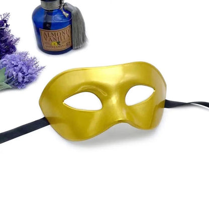 Phantom of the Opera Half Face Venetian Masquerade Mask - Lovez Aqua© - 