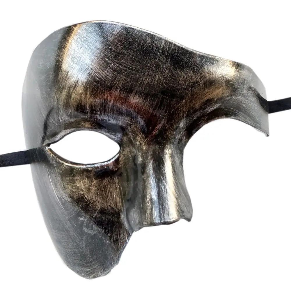 Phantom of the Opera Half Face Venetian Masquerade Mask - Lovez Aqua© - 