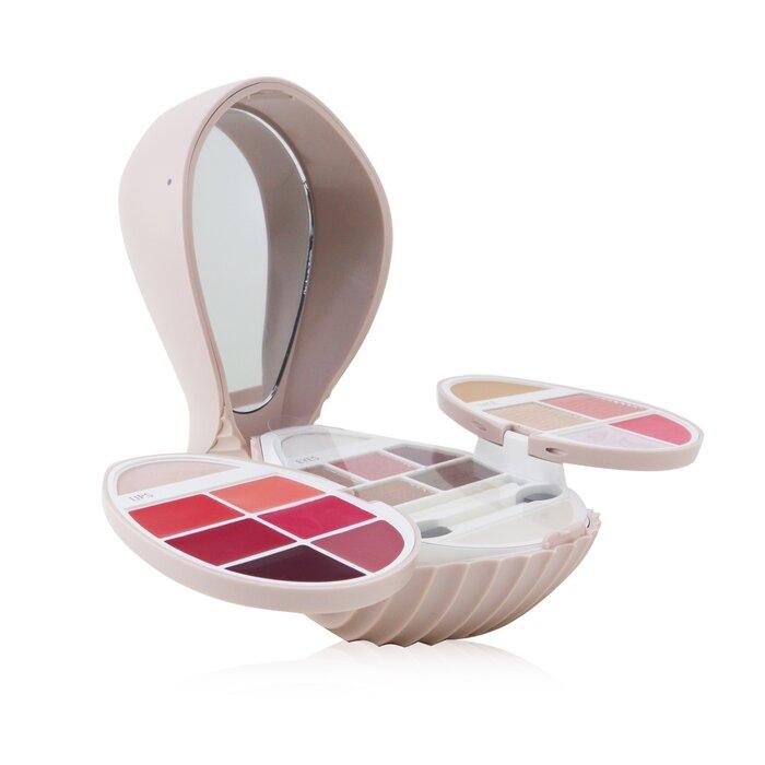 Pupa Whale N.4 Makeup Kit For Face, Eyes & Lips (21.8g/0.77oz) - Lovez Aqua© - 