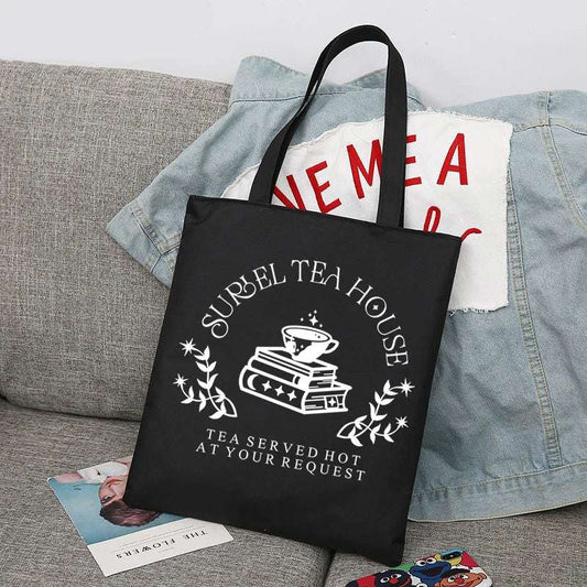 ACOTAR Suriel Tea Co Bookish Velaris Canvas Tote Bag - ACOTAR - 1