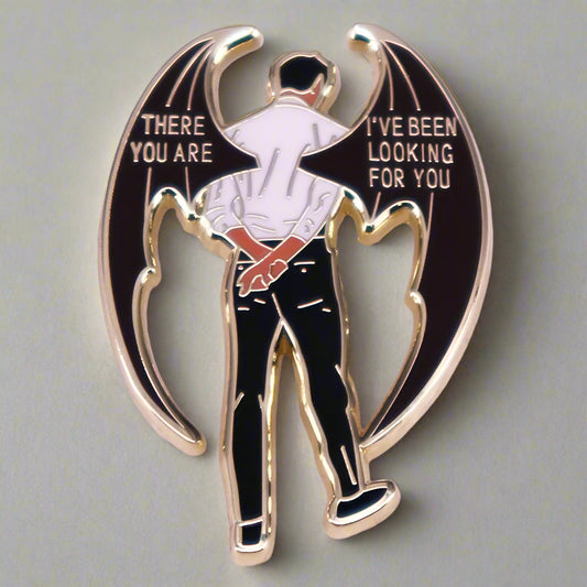 ACOTAR "There you are. I've been looking for you." Rhysand Brooch Pin